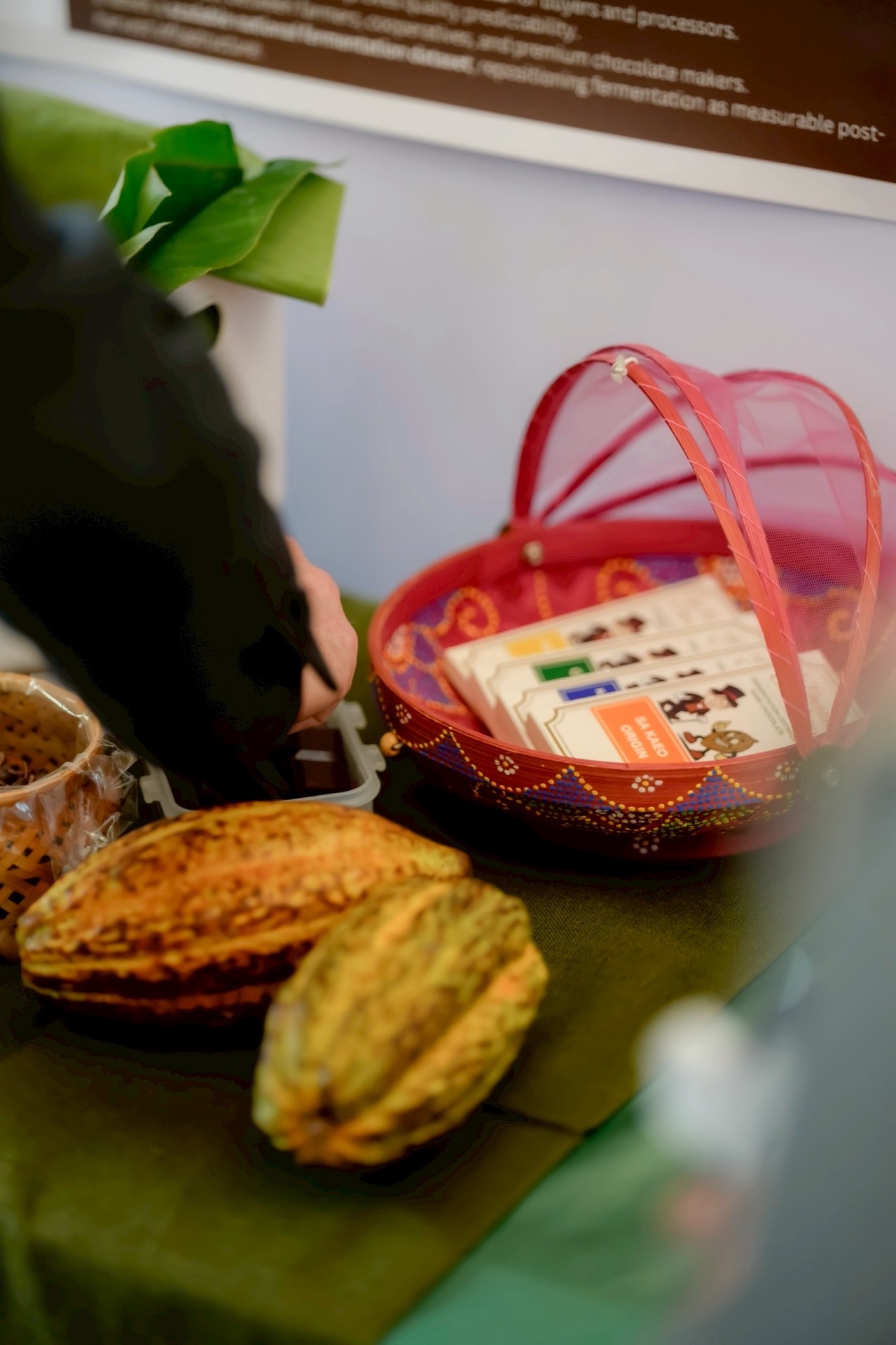 Chocolate product display